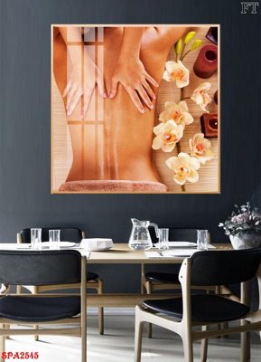 Tải file Tranh trang trí Spa SPA2545 (gốc) làm tranh treo tường