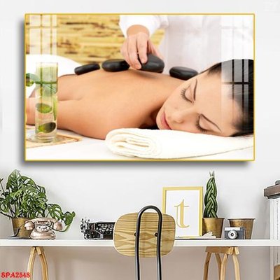 File gốc Tranh trang trí Spa SPA2548 (PNG) không nền chất lượng