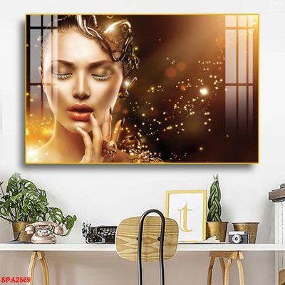 File in trần Tranh trang trí Spa SPA2569 (bản gốc) đại dương