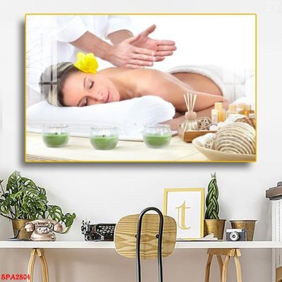 File gốc Tranh trang trí Spa SPA2804 (chuẩn CMYK) cho nhà in