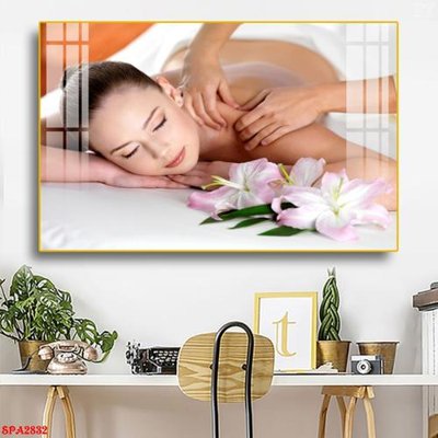 Tải file Tranh trang trí Spa SPA2832 (ảnh gốc) in tranh kính