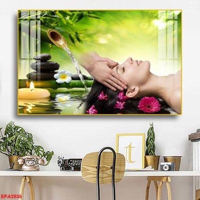 Tải file PSD Tranh trang trí Spa SPA2835 (nguyên layer) để in