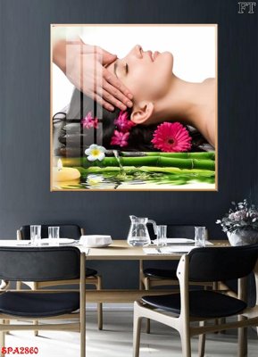 File in trần Tranh trang trí Spa SPA2860 (bản gốc) đại dương