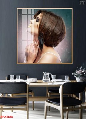 Download file gốc Tranh trang trí Spa SPA2868 (in lụa) tranh 3D