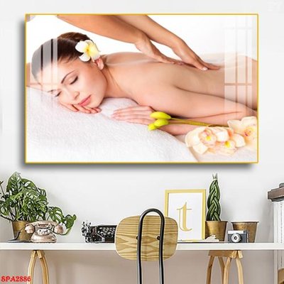 File PSD in ấn Tranh trang trí Spa SPA2886 (chất lượng cao)