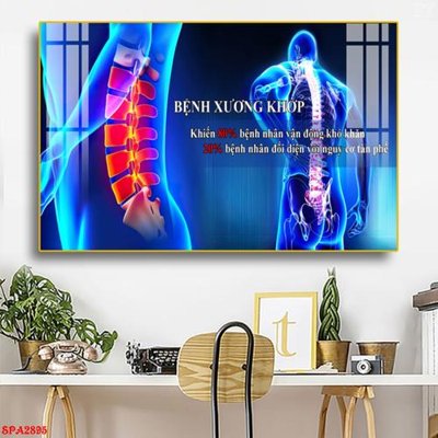 Ảnh gốc Tranh trang trí Spa SPA2895 (độ nét cao) in mica