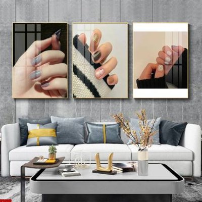 File in ấn File tranh nail , tranh trang trí quán nail móng SPA3089 (bản gốc) chất lượng cao