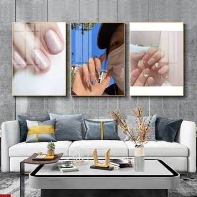 File gốc in ấn File tranh nail , tranh trang trí quán nail móng SPA3136 (sẵn sàng tải về)