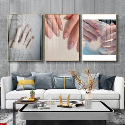 File PSD File tranh nail , tranh trang trí quán nail móng SPA3142 (nguyên bản) cho thiết kế