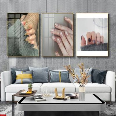 Download file File tranh nail , tranh trang trí quán nail móng SPA3146 (chất lượng in ấn)