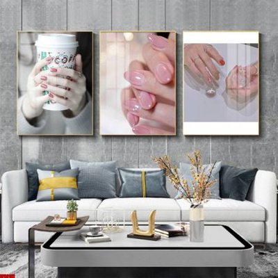 File PSD in ấn File tranh nail , tranh trang trí quán nail móng SPA3162 (chất lượng cao)