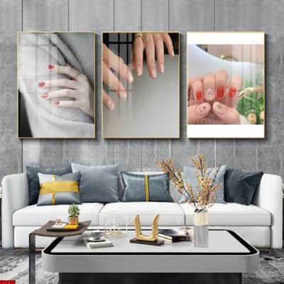 File tranh gốc File tranh nail , tranh trang trí quán nail móng SPA3163 (sắc nét từng chi tiết)