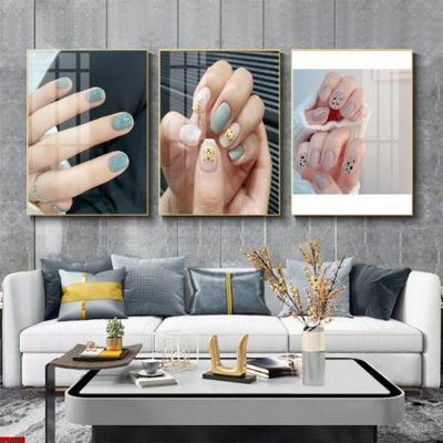 Download file File tranh nail , tranh trang trí quán nail móng SPA3256 (gốc) in mica ốp bếp