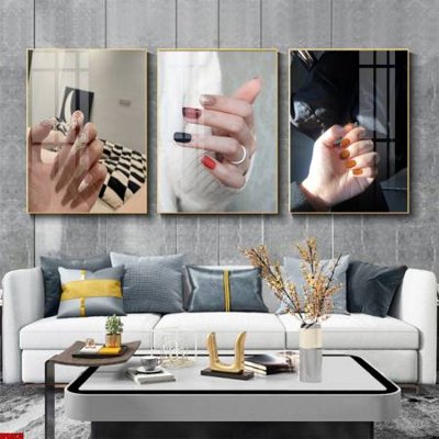 Hình ảnh file gốc in trần nhà File tranh nail , tranh trang trí quán nail móng SPA3275