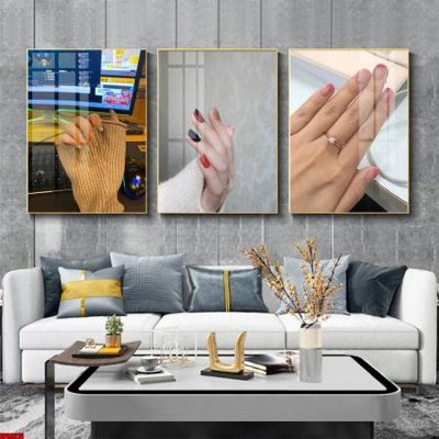 File tranh File tranh nail , tranh trang trí quán nail móng SPA3276 (gốc) in backlit film