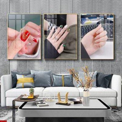 File gốc File tranh nail , tranh trang trí quán nail móng SPA3324 (ảnh rõ nét) để in