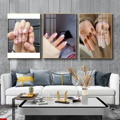 Cung cấp file tranh gốc File tranh nail , tranh trang trí quán nail móng SPA3363 độc quyền