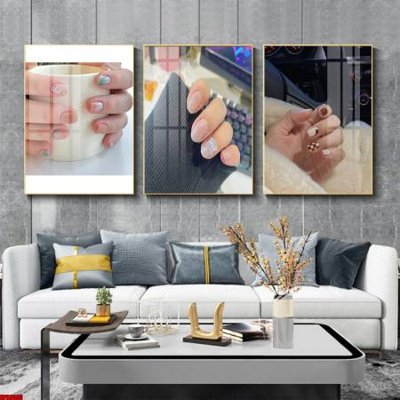 Download file gốc File tranh nail , tranh trang trí quán nail móng SPA3395 (in mica) trong suốt