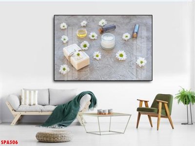 File gốc Tranh trang trí Spa SPA506 (in ấn) màu sắc trung thực