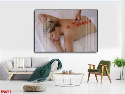 File gốc Tranh trang trí Spa SPA519 (in lụa) cao cấp