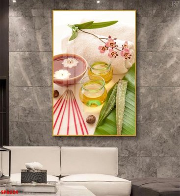 File tranh quảng cáo Tranh trang trí Spa SPA524 (file gốc) chuyên nghiệp