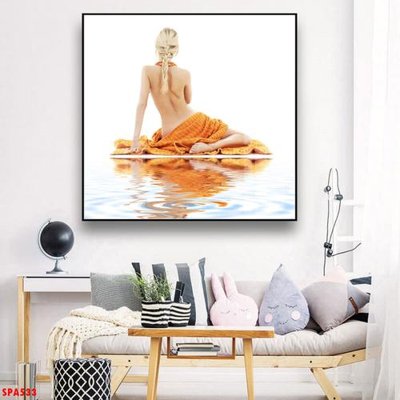 File tranh quảng cáo Tranh trang trí Spa SPA533 (download file gốc)