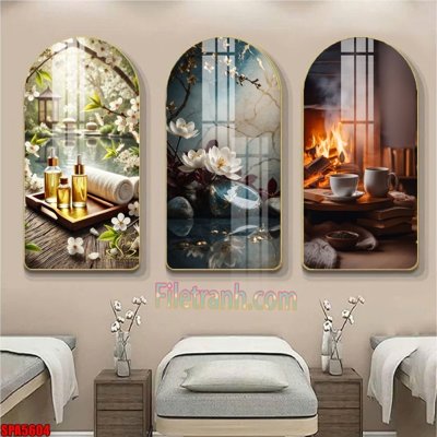 Tải về hình ảnh gốc File tranh vòm spa kiểu mới SPA5604 sắc nét