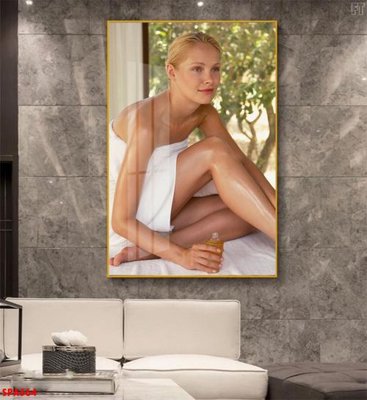 File in trần Tranh trang trí Spa SPA564 (bản gốc) đại dương