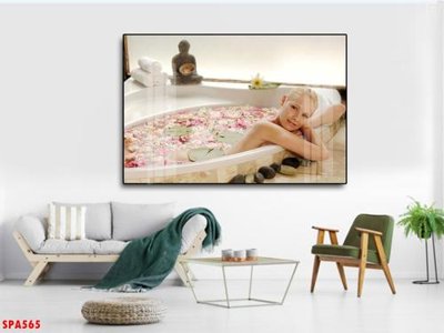 File tranh Tranh trang trí Spa SPA565 (bản gốc) in canvas