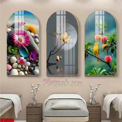 Tải về file tranh gốc File tranh vòm spa kiểu mới SPA5658 (để in quảng cáo)