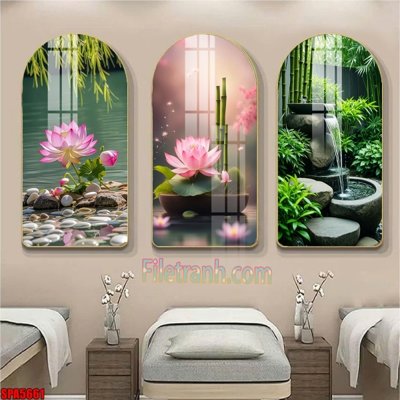 Tải về file tranh gốc File tranh vòm spa kiểu mới SPA5661 (để in quảng cáo)