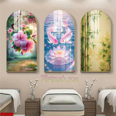 Tải về file gốc File tranh vòm spa kiểu mới SPA5668 (dùng cho in quảng cáo)