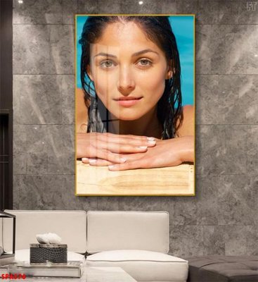 Ảnh gốc file in lụa Tranh trang trí Spa SPA576 chi tiết