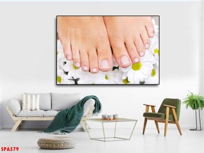 File gốc Tranh trang trí Spa SPA579 (in mica) làm bảng hiệu
