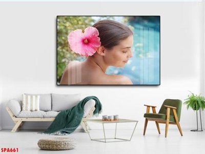 File PSD Tranh trang trí Spa SPA661 (bản gốc) độ phân giải cao