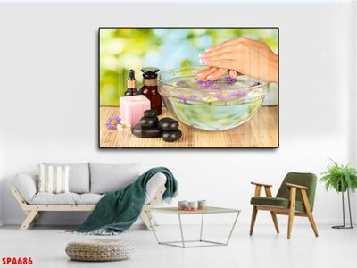 Tải file gốc Tranh trang trí Spa SPA686 (bản PSD) chỉnh sửa được
