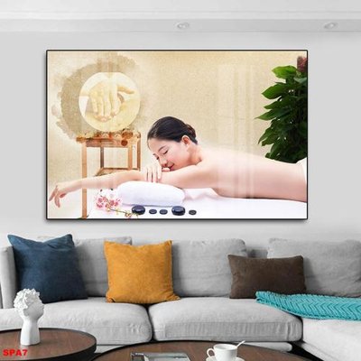 File ảnh gốc File tranh trang trí spa SPA7 không vỡ nét