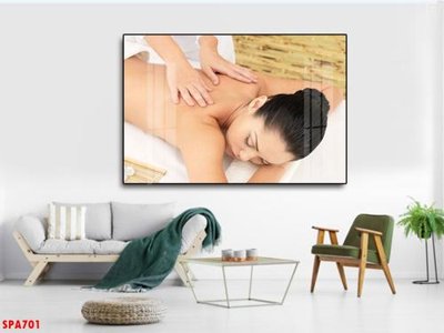 Ảnh gốc file in lụa Tranh trang trí Spa SPA701 chi tiết