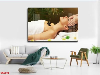 File gốc Tranh trang trí Spa SPA722 (vector) cho in ấn