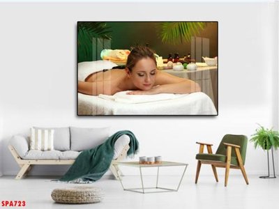 File tranh Tranh trang trí Spa SPA723 (ảnh gốc) in trần 3D