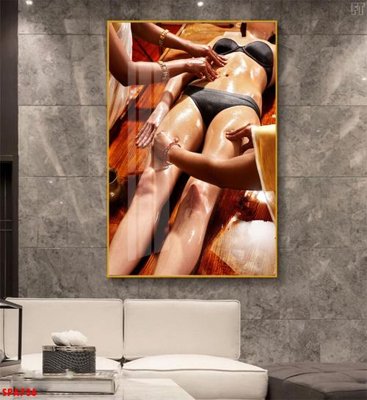Tải file Tranh trang trí Spa SPA736 (PSD) cho in tranh kính