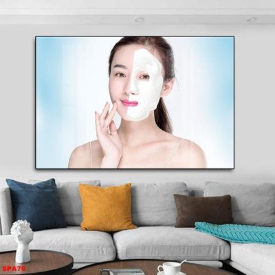 Download file gốc File tranh trang trí spa SPA76 (in lụa) hoa lá