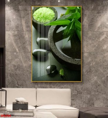 File gốc in mica Tranh trang trí Spa SPA764 chất lượng