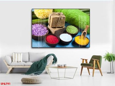 File ảnh Tranh trang trí Spa SPA791 (gốc) in Hiflex