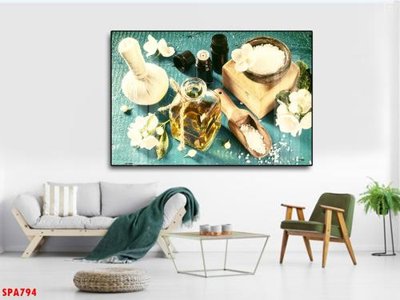 File tranh Tranh trang trí Spa SPA794 (bản gốc) in lụa 5D