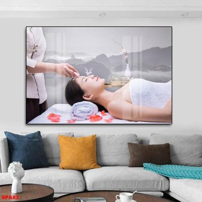 File gốc File tranh trang trí spa SPA83 (phong cách) tối giản