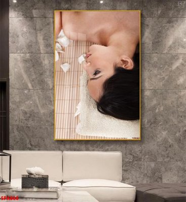 File PSD Tranh trang trí Spa SPA868 (bản gốc) đã tách nền