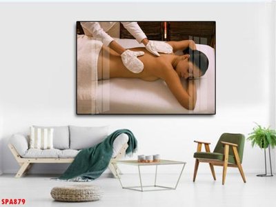 File in mica Tranh trang trí Spa SPA879 (ảnh gốc) đẹp