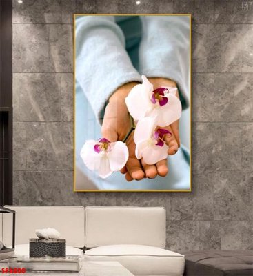 Ảnh gốc Tranh trang trí Spa SPA880 (siêu chi tiết) để in ấn