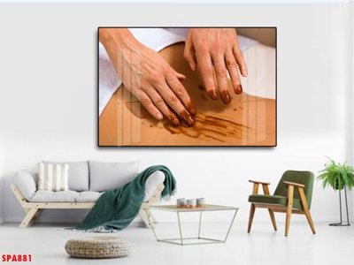 File gốc Tranh trang trí Spa SPA881 (in 3D) nghệ thuật